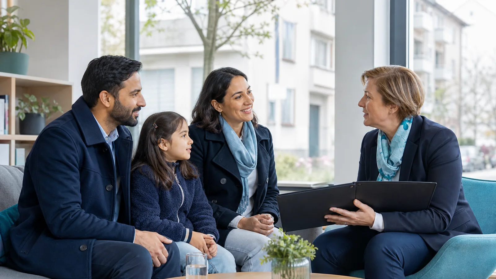 Titelbild zum Ratgeber „Anerkennung, Integration und Familiennachzug“